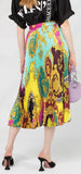 Voyage Barocco Print Pleated Skirt | DESIGNER INSPIRED FASHIONS