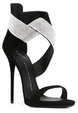 Rhinestone Studded Heels - DESIGNER INSPIRED FASHIONS