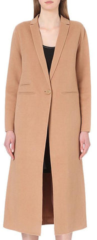 'Galaxie' Wool Blend Coat in Camel - DESIGNER INSPIRED FASHIONS