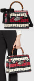 'Lilith' Snakeskin Top Handle Bag