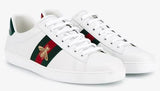 Ace Embroidered Low Top Sneaker - Bee - DESIGNER INSPIRED FASHIONS