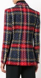 Tartan Tweed Blazer