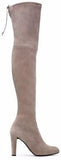 'Highland' Tall Suede Boots - ( Black, Grey, Wine Red, Beige ) - DESIGNER INSPIRED FASHIONS