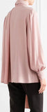 Ruffled Georgette Blouse