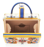 Multi Printed Dauphine Leather Handbag | DESIGNER INSPIRED FASHIONS