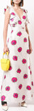 Long Floral Print Dress