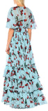 Cherry Print Tiered Dress