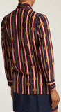 Chain Print Silk Shirt