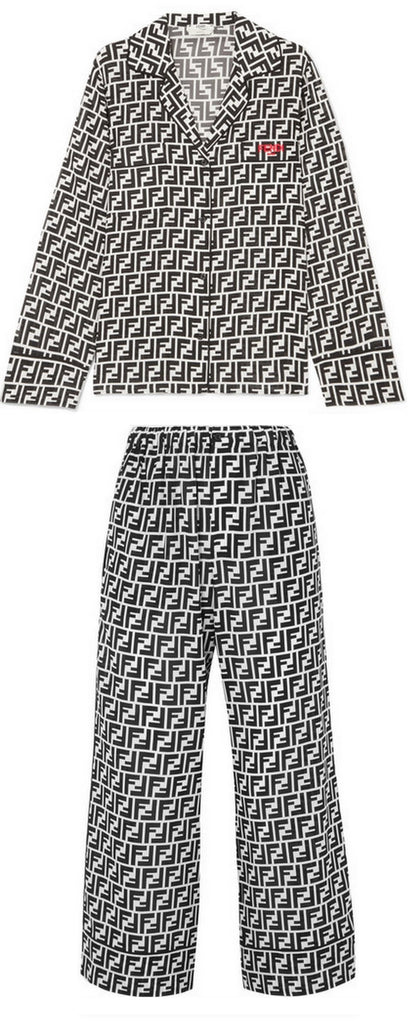 FF Logo Pajama Top and Pant Set