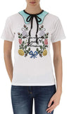 'L'aveugle Par Amour' Sequin Embellished T-Shirt - DESIGNER INSPIRED FASHIONS