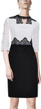Lace-Detailed Embellished Dress