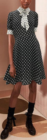 V-Logo Dress | DESIGNER INSPIRED FASHIONS