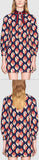 'GG Wallpaper' Print Dress