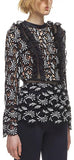 Paisley Frilled Top - DESIGNER INSPIRED FASHIONS