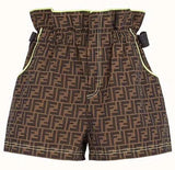 FF Logo Neon Stripe Shorts