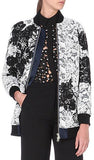 Lace Two-Toned Bomber Jacket - DESIGNER INSPIRED FASHIONS
