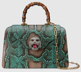 Python Top Handle Bag | DESIGNER INSPIRED FASHIONS