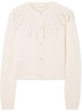 Crystal-Embellished Cardigan