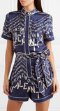 Logo Printed Playsuit