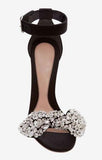 Bow Embroidered Sandals