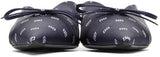 Satin BB Knife Mules - Blue or Black