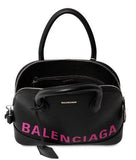 Ville S Leather Tote, Black