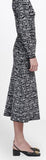 Logo Intarsia Knit Midi Skirt | DESIGNER INSPIRED FASHIONS