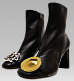 Black Jewel Elliptic Boots
