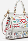 Sicily Graffiti Leather Bag