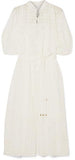 Castile Crochet-Paneled Embroidered Dress
