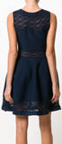 Textured-Knit Dress