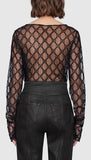 GG Embroidered Tulle T-Shirt | DESIGNER INSPIRED FASHIONS