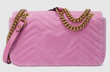 GG Marmont Small Shoulder Bag, Pink
