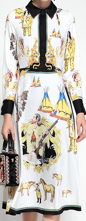 Native Printed Shirt-Dress | DESIGNER INSPIRED FASHIONS