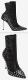 Embellished Victorian Boots