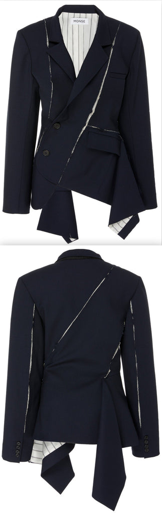 Deconstructed Slashed Jacket