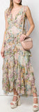 Floral Print Ruffle Dress | DESIGNER INSPIRED FASHIONS