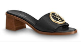 Lock it Heel Mules - Light Brown or Black