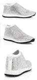 Norway Bejeweled Mesh Sneakers