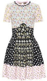 Contrast Panel Dress