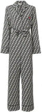 Belted FF Logo Jumpsuit