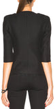 Double Breasted Half-Sleeve Jacket - DESIGNER INSPIRED FASHIONS