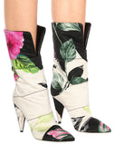'Sara' 100 Floral Jacquard Boots