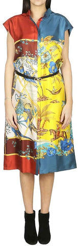 Printed Paneled Dress | DESIGNER INSPIRED FASHIONS