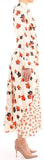 One Shoulder Floral Print Dress | DESIGNER INSPIRED FASHIONS