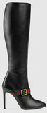 'Sylvie' Leather Knee Boots