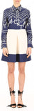 Chevron-Logo Shirt-Dress | DESIGNER INSPIRED FASHIONS