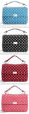 Large Free Rockstud Shoulder Bag - Blue, Black, Red, Pink