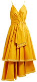 Ladies Who Lunch Tiered Poplin Midi Dress | DESIGNER INSPIRED FASHIONS