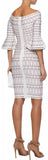 Off-the-Shoulder Scalloped Edge Dress
